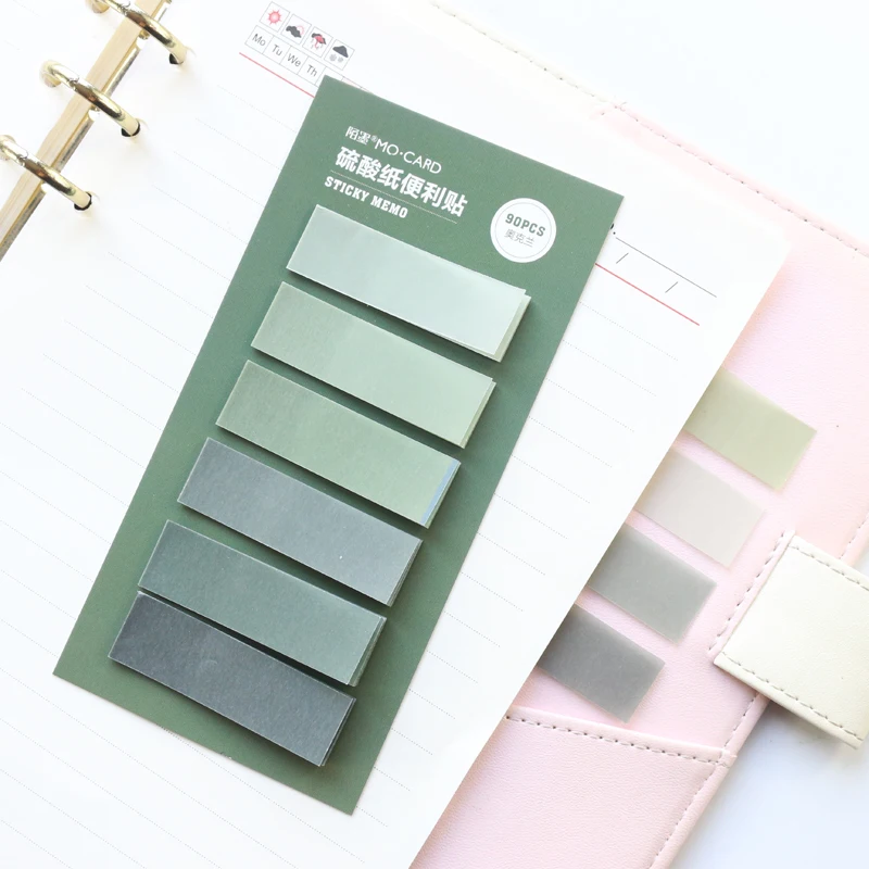 Классический самоклеящийся офисный и школьный индекс Domikee набор ярлыков для