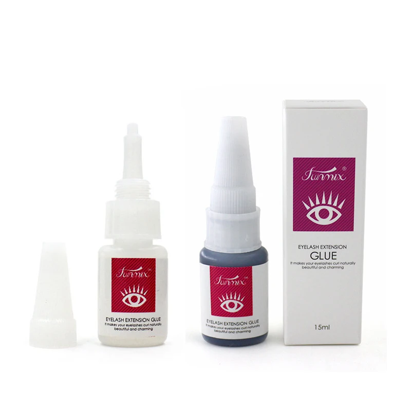 

15ml Clear Black Eyelash Glue Fast Drying False Eyelash Grafting Glue Long Lasting False Eyelash Extension Grafting Glue
