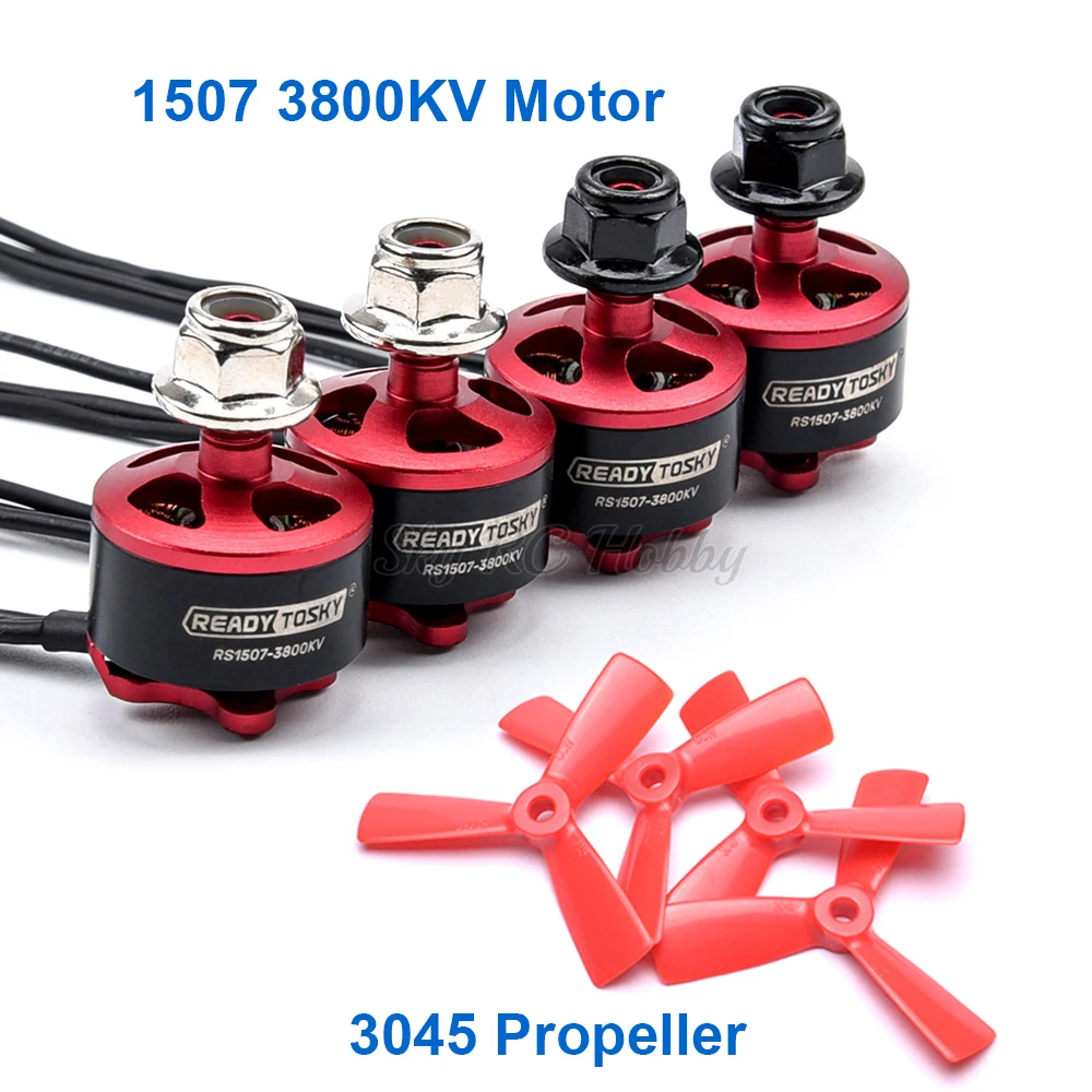 Новинка 1507 3800KV 3 4S бесщеточный двигатель CW / CCW Для Мини FPV радиоуправляемого
