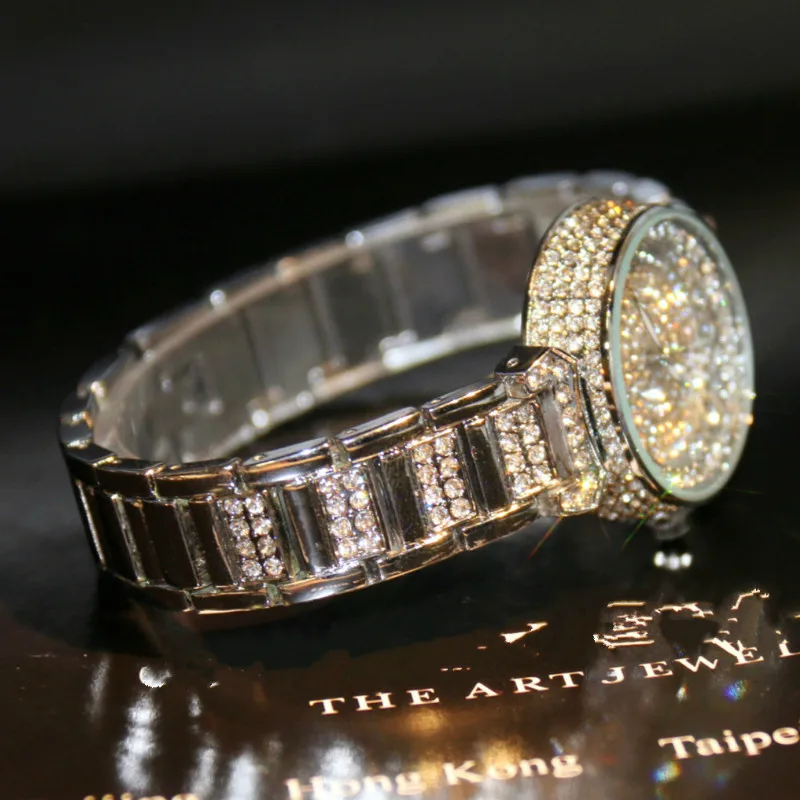 Часы женские кварцевые со стразами стразы | Наручные часы