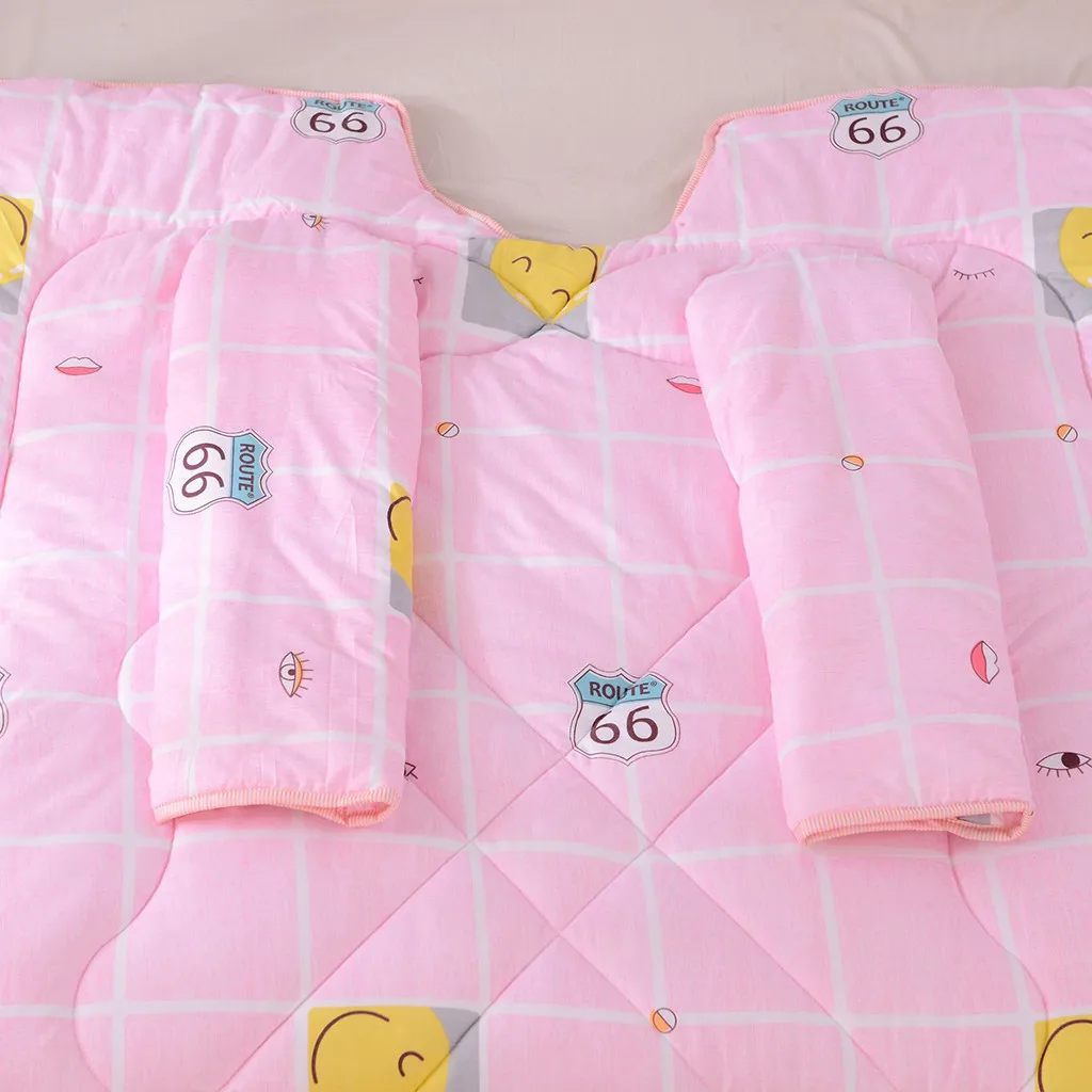 2019 Winter Lazy Quilt With Sleeves Warm Thickened Washed Blanket | Дом и сад