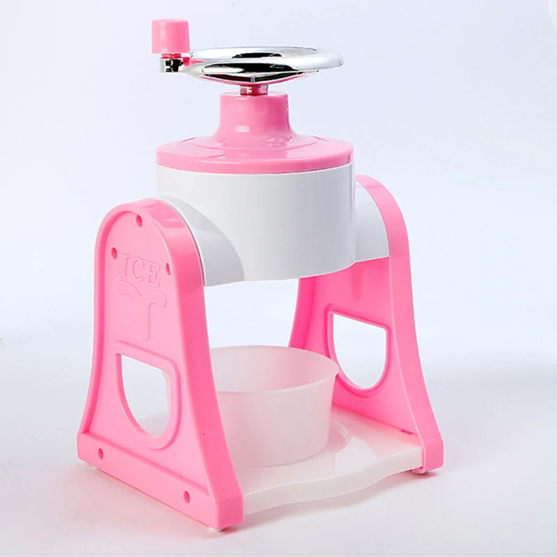 Бытовая ручная дробилка для льда ручной Кривошип мини машина бритья Снег Конус