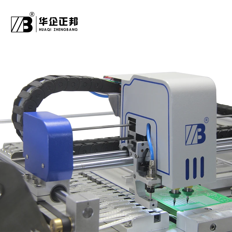 Расширенный SMT палочки и место машина 2 головки 27 фидер сопло Юки PCB сборочный