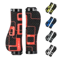 bicycle grip cover silicone color handle gloves bicycle accessories mountain bike with locking microfiber flat grip mtb grips