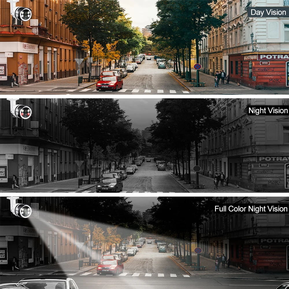 Беспроводная IP-камера MISECU 5 МП Wi-Fi 1080P AI-датчик обнаружения человека полноцветная
