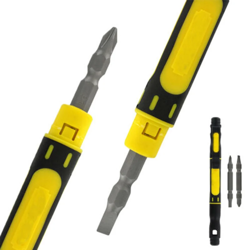 

Tools Screwdriver Bit Set Electronic Double End Pocket Aluminum Alloy Repair