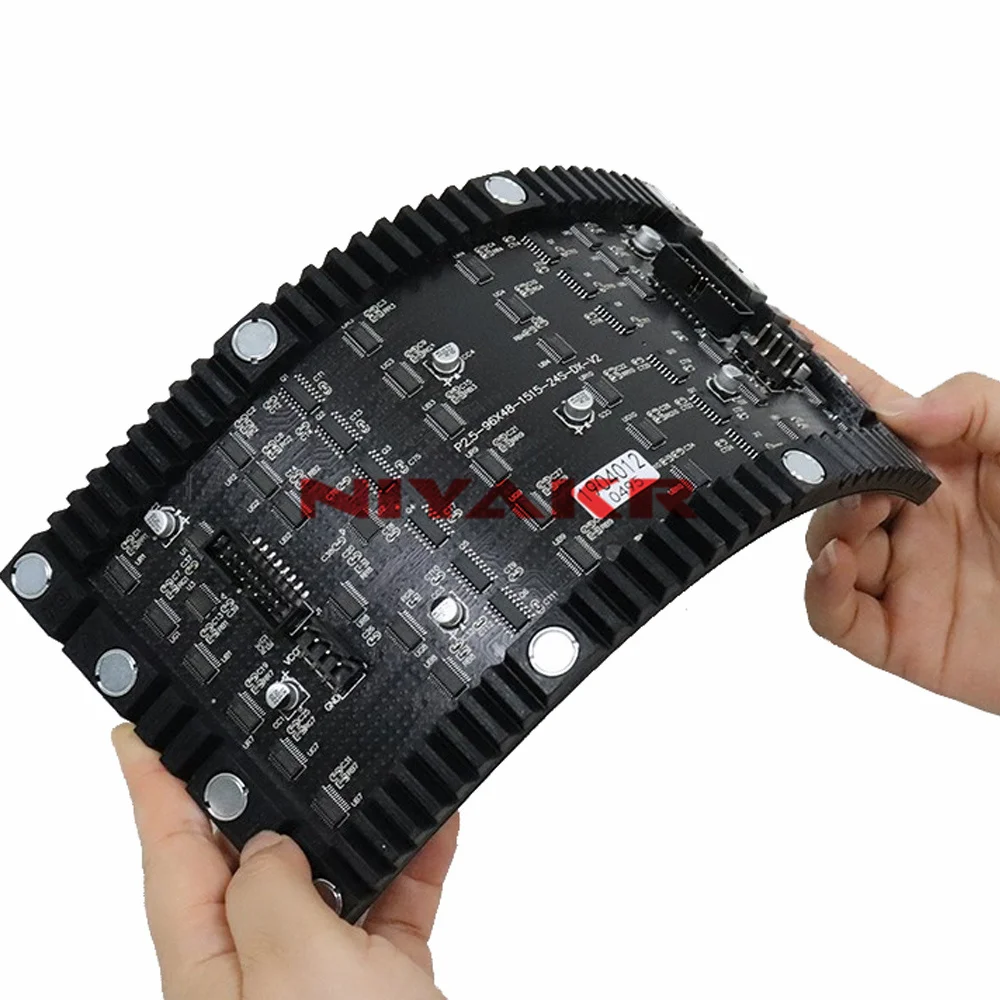 P2.5 светодиодный мягкий модуль 240x120 мм внутренняя полноцветная изогнутая