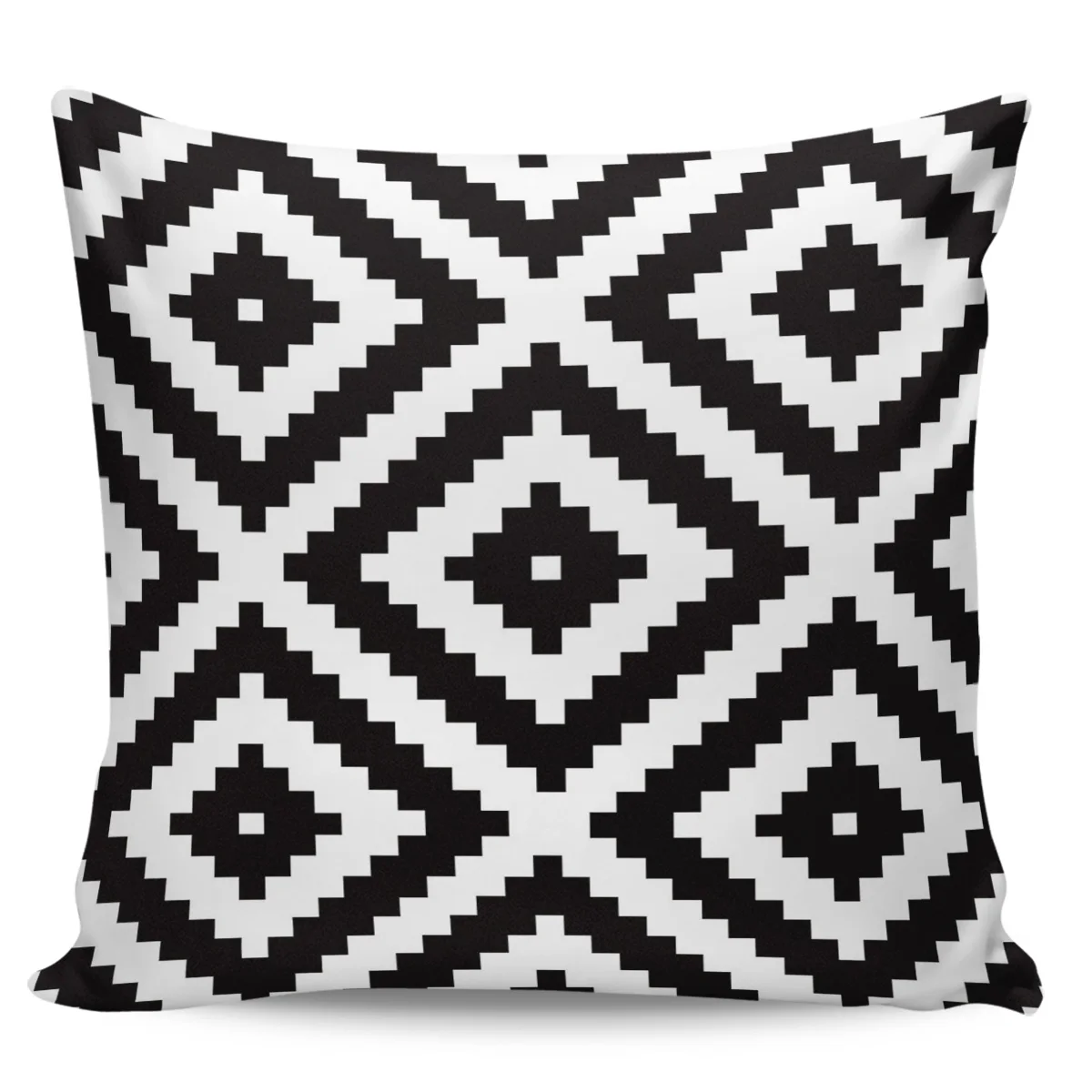 Декоративные подушки Чехол черный белый цвет пальто неправильной формы номер