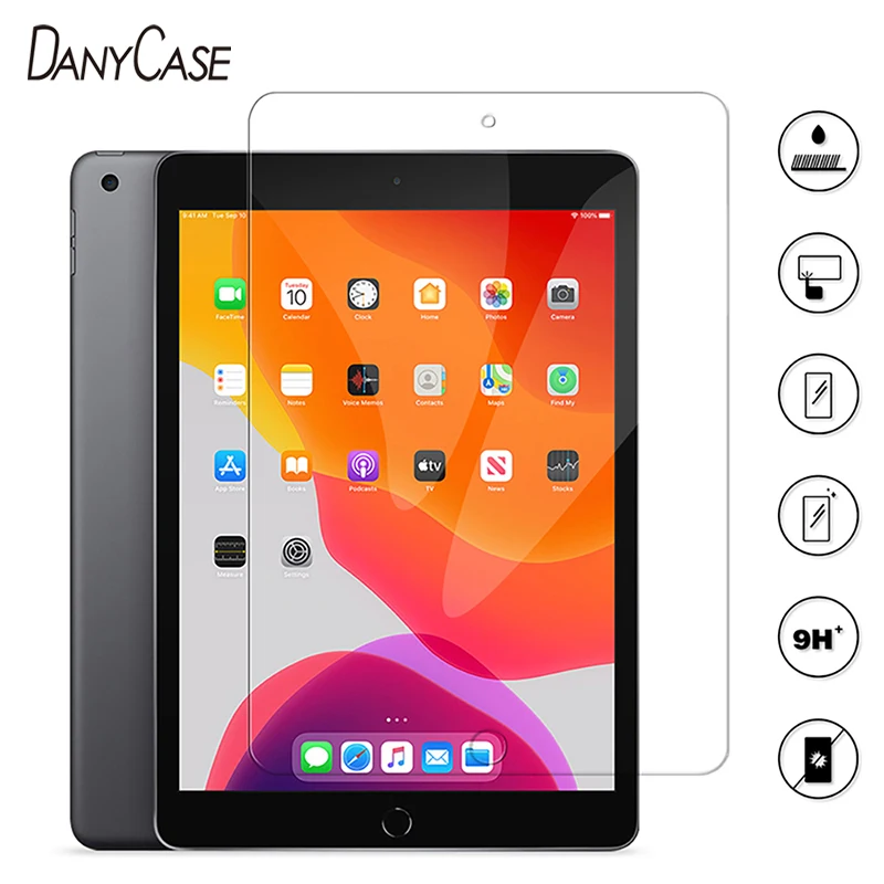2019 iPad 10 2 7th защита экрана 2020 Pro 11 закаленное стекло для 2018 9 7 5 6th Air2 Mini 1 3 4
