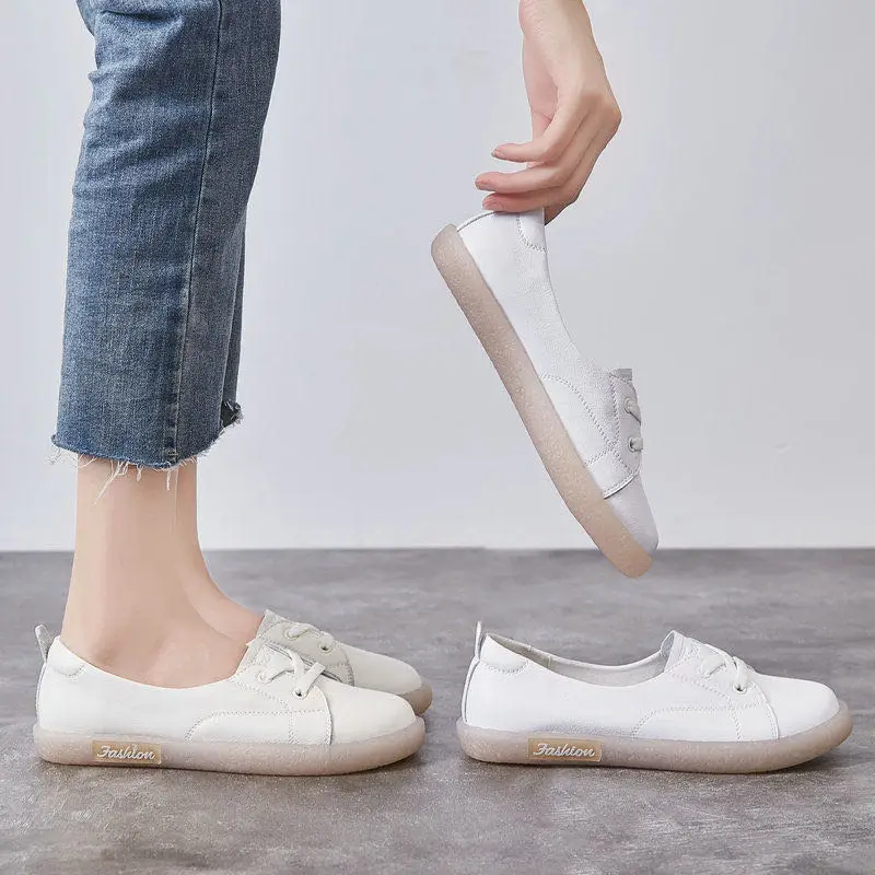 Женские туфли на плоской подошве Коллекция 2020 года Тонкие Туфли оксфорды