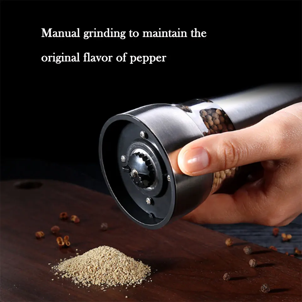 Мельница для перца 304 нержавеющая сталь мельница соли кухонные принадлежности