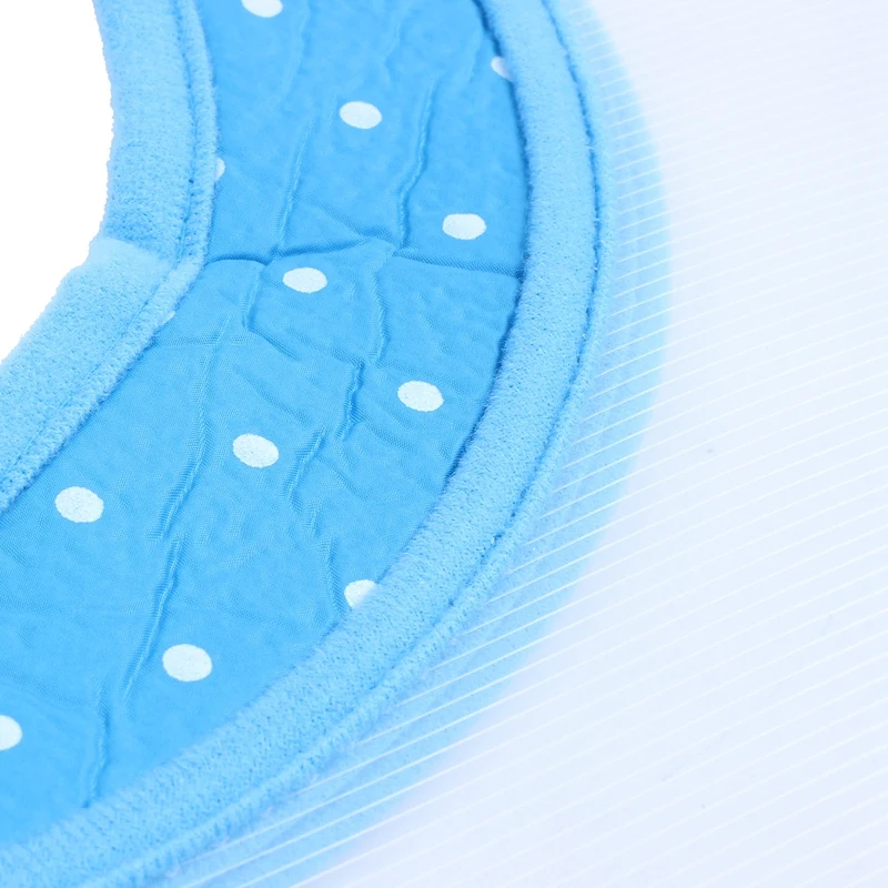 

Dog Cat Elizabethan Non-toxic Wound Healing Cone Pet ANTI BITE Collar, L, Blue