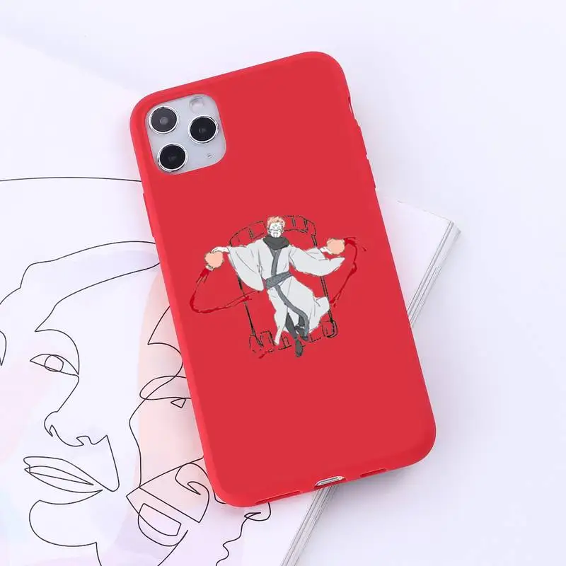 

Jujutsu Kaisen Japan anime Phone Case Candy Color for iPhone 6 7 8 11 12 s mini pro X XS XR MAX Plus