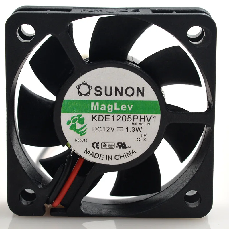 Установить для Sunon 5015 12V 1 3 W 5 см KDE1205PHV1 шасси вентилятор охлаждения|Кулеры и
