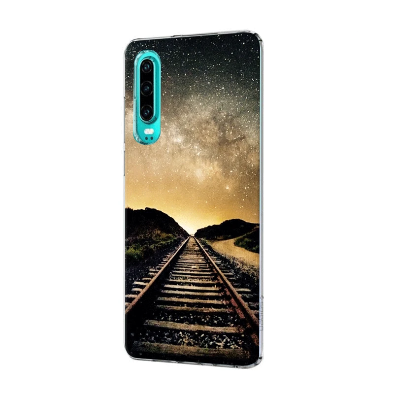 H2 Чехол для мобильного телефона huawei P30 P20 P10 P9 P8 P Sart Z Lite Pro, Жесткий Чехол для поезда - Цвет: H2