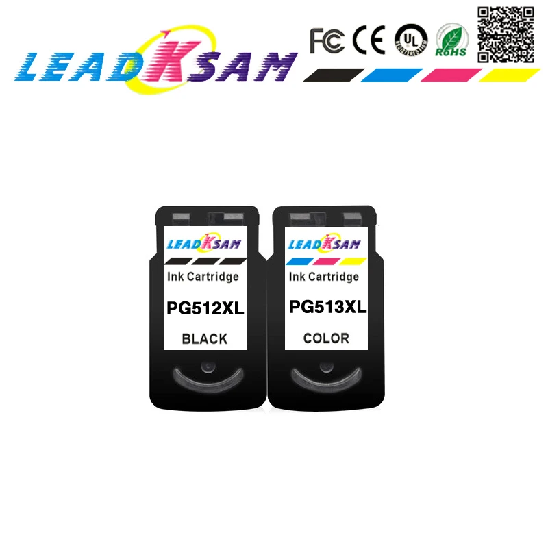 Чернильный картридж PG512XL CL513XL PG512 CL513 совместимый с принтером Canon pg 512 cl 513 Pixma mp230 mp250