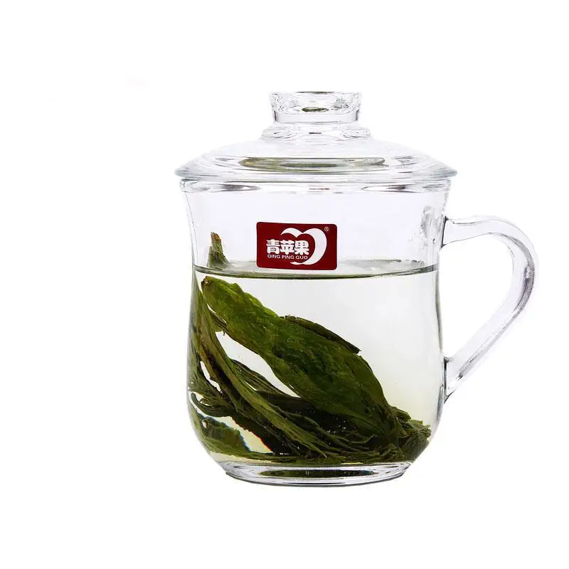 Чайные чашки чайные горшки 340 мл бессвинцовая термостойкая стеклянная чашка с