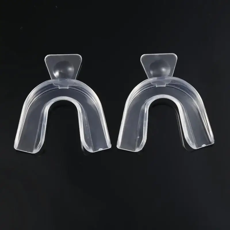2Pcs Teeth Whitening Tray Mouthguard Bleaching Oral Hygiene Mouth Guard Thermoforming Boil Bite Care Tool | Красота и здоровье