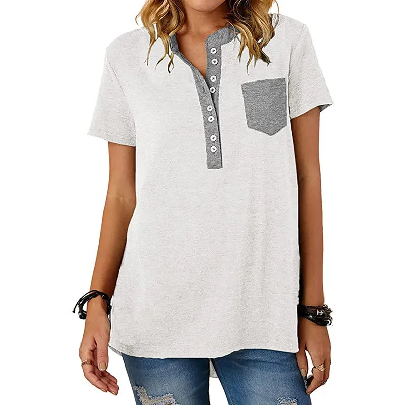 

2022 new high quality women's casual T-shirt 70F85