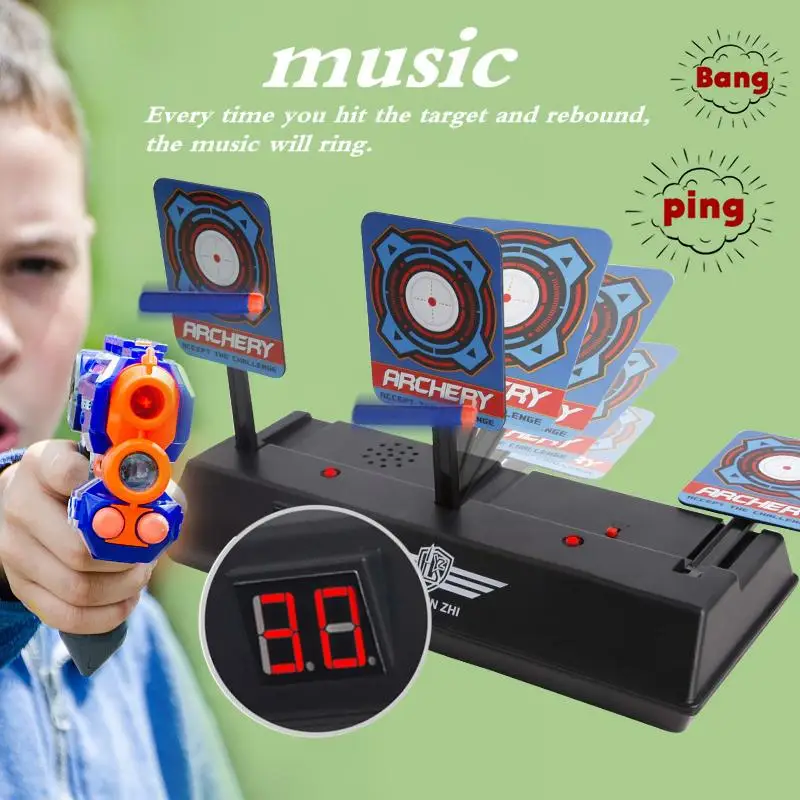 

Children Electric Score Soft Ball Target Toy Educational Kids Toy