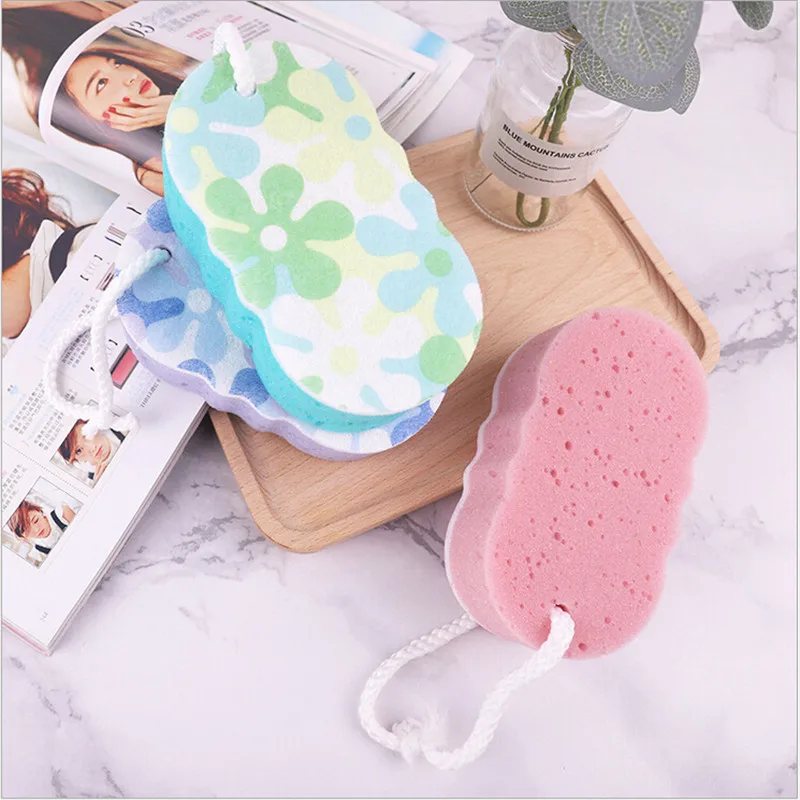

HOT Bath Sponge Massage Multi Shower Exfoliating Body Cleaning Scrubber Cleaning Multi-purpose Shower Sponge Scrubber Pad Brush