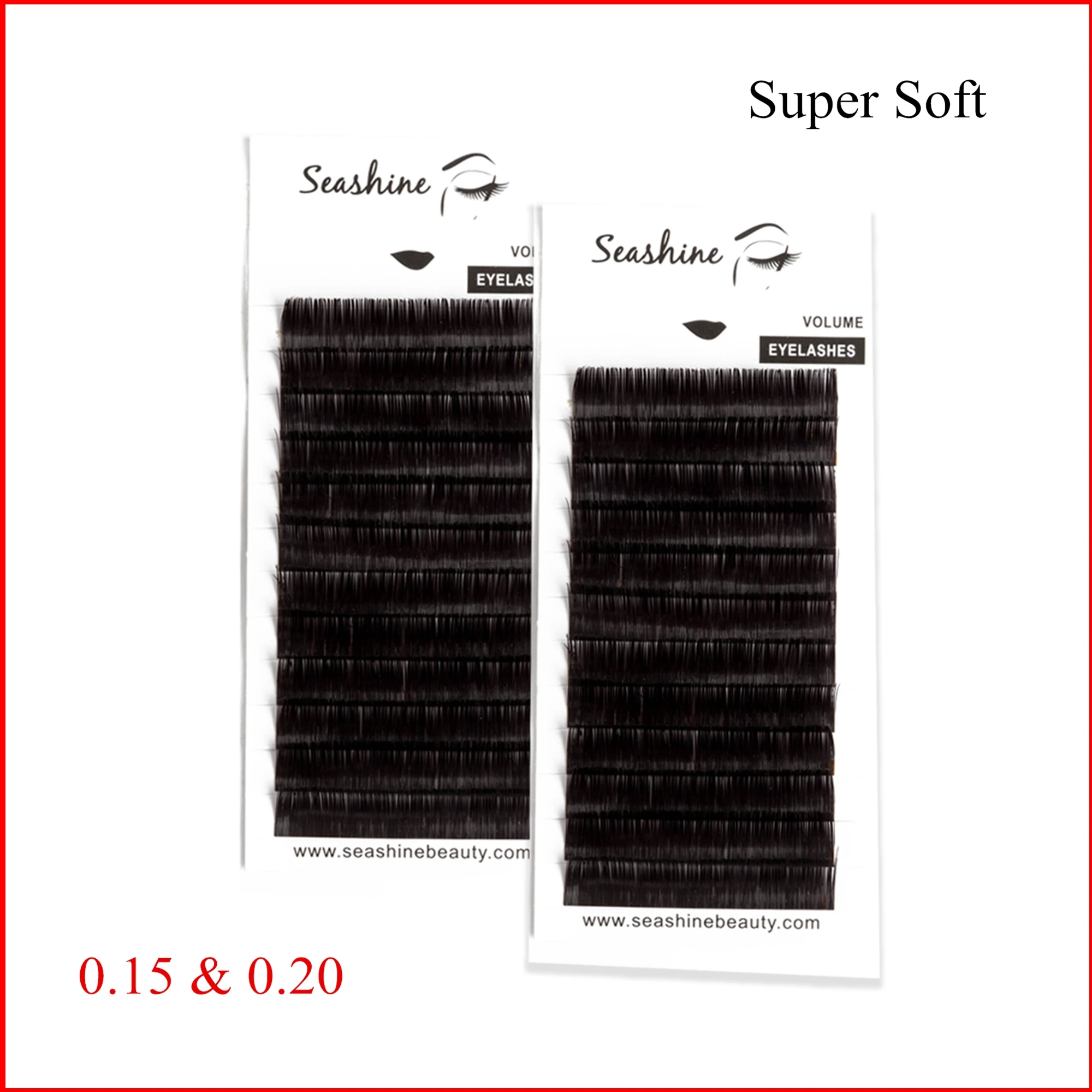 

Seashine Ellipse Eyelashes Flat Mink Lashes Ellipse Split Tips Double Tips High Quality Super Soft Flat Mink Eyelashes Faux Cils