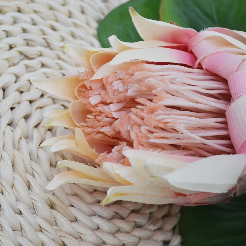 Розовый Шелковый Букет пионов искусственные головки цветов бутон невесты