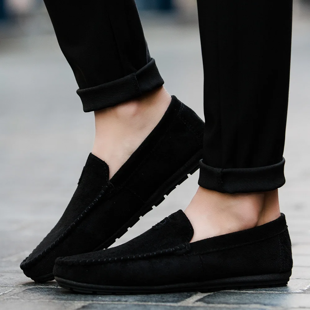 Мужская обувь на плоской подошве Новинка 2019 года сезон осень Простая мужская