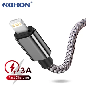 3A Fast Charging USB Cable For iPhone 13 12 11 Pro Max Xs XR X 6s 6 7 8 Plus SE 2 iPad Mini Mobile P