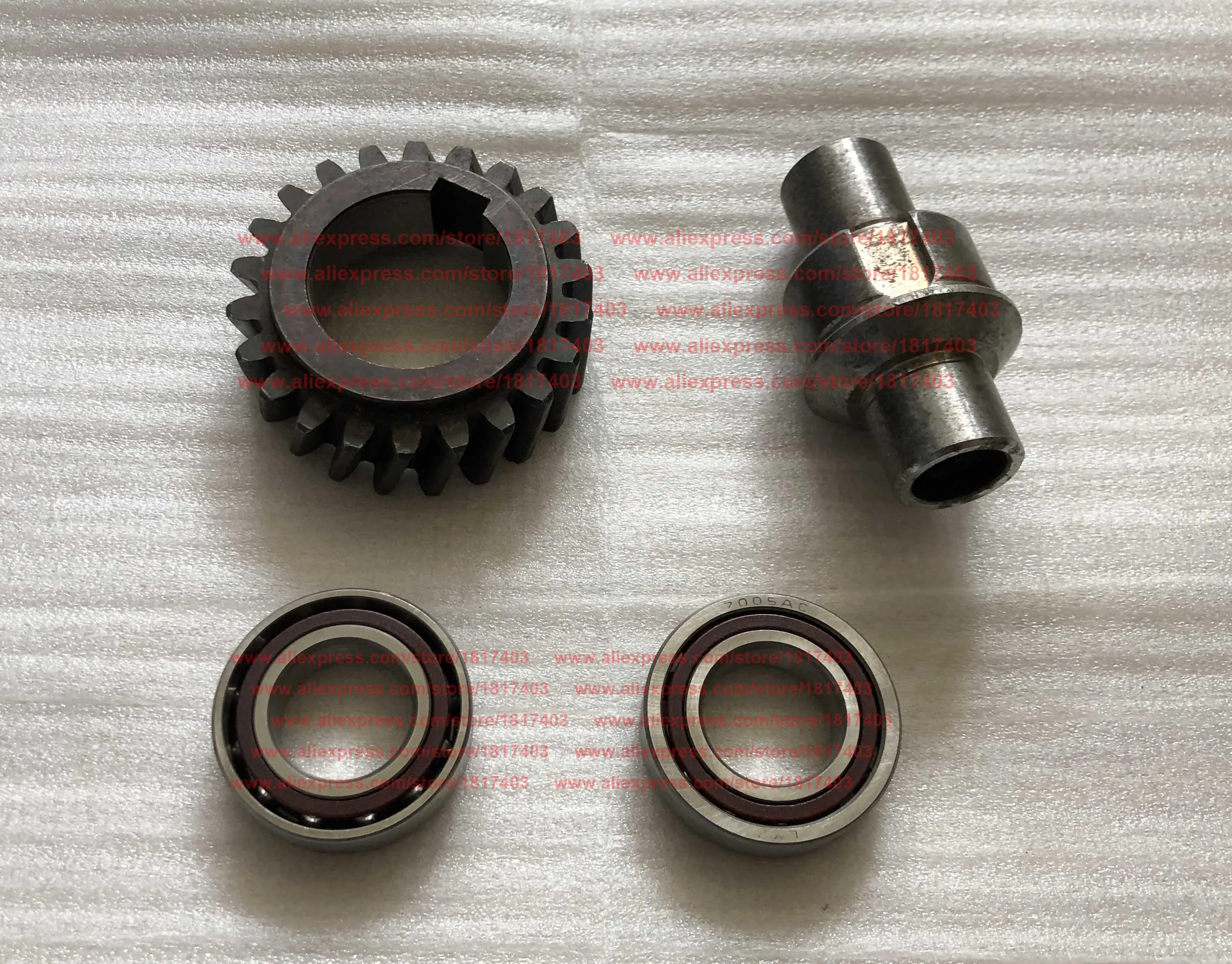 Fujian Lijia 100FT-02404 вал компрессионного насоса жидкости + 100TY-02406 Шестерня подшипник 7005AC