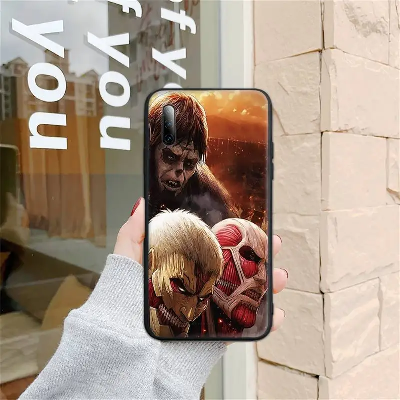 

Japanese attack on Titan Phone Case for Samsung A01 A10S A20S A20 A20E A30S A31 A40 A50S A51 A70 A71 A80 Cover Fundas Coque