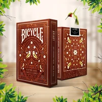 orange bicycle aviary playing cards uspcc collectable deck poker size card games magic trick props for magician