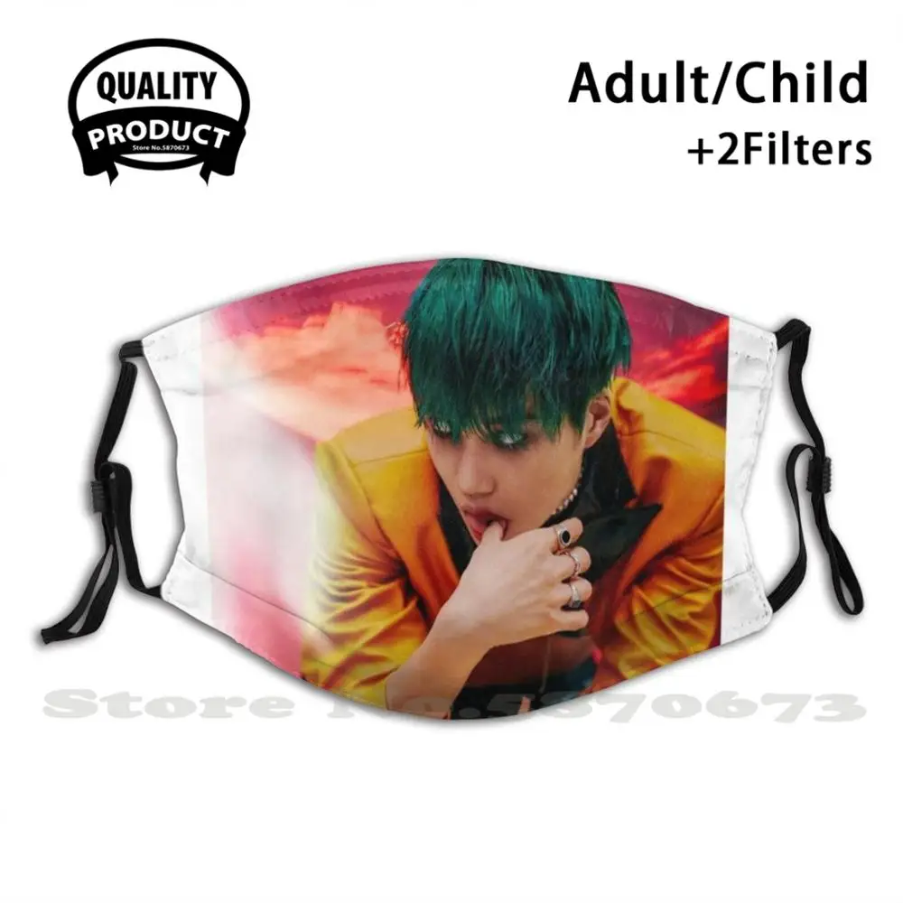 Кай из группы Exo X версия на открытом воздухе езды велосипеде мотоцикле и маски