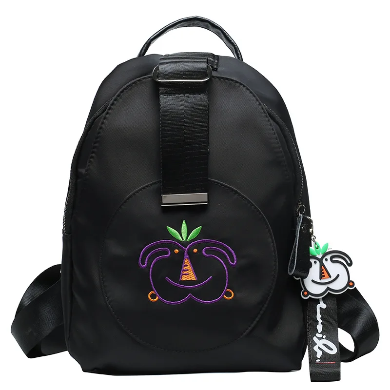 

Shoulder bag women's 2021 new shoulder bag embroidered backpack women's large capacity leisure travel bag