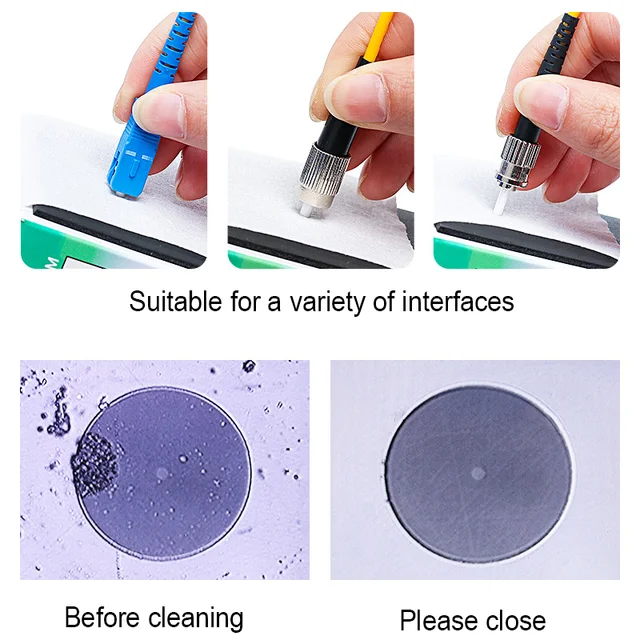 280pcs/box Fiber Cleaning Tool Dustfree Paper Fiber Optic Low-lint Wipes low dust wiping paper,fiber clean paper,FTTH tools