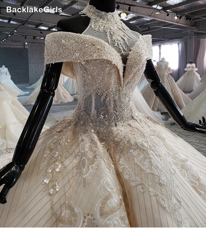 Vestido De Novia великолепное дубайское свадебное платье 2020 сексуальное кружевное