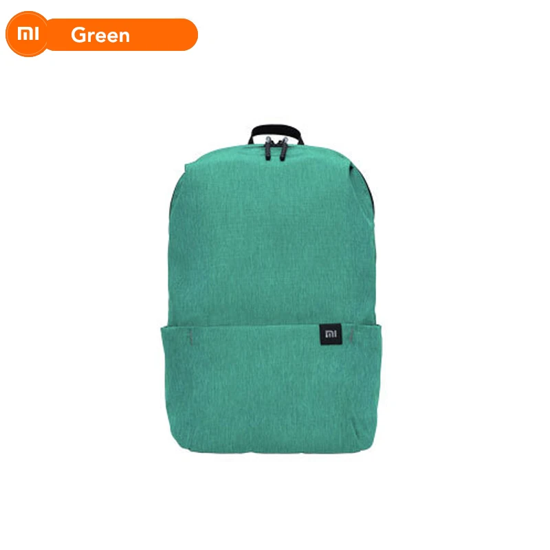 Зеленый Xiaomi 10L, рюкзак, сумка, водонепроницаемый, красочный, для отдыха, спорта, нагрудная сумка, унисекс, рюкзак для мужчин и женщин, для путешествий, кемпинга, Новинка - Цвет: Зеленый