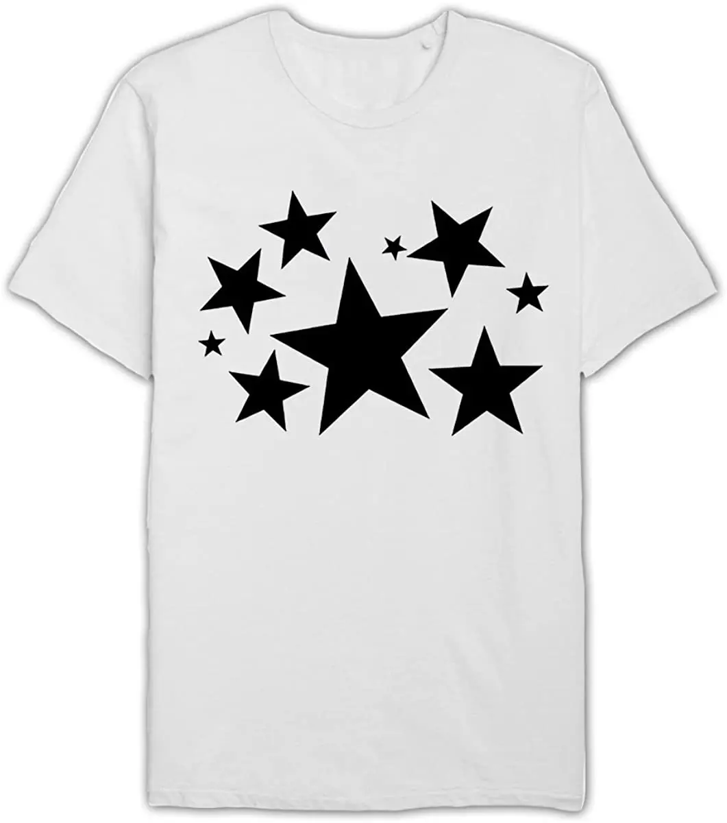 

Stars T-Shirt Unisex Tee 2020 New Arrivals Summer Mens Tee Cool Adult Breathable All Cotton Crew Neck Tshirt