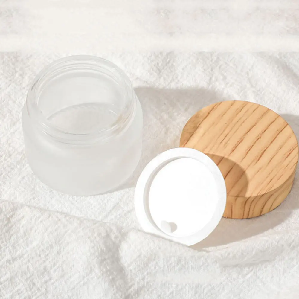 

10Pcs Facial Cream Boxes Eye Cream Storage Empty Bottles Cosmetic Canister White
