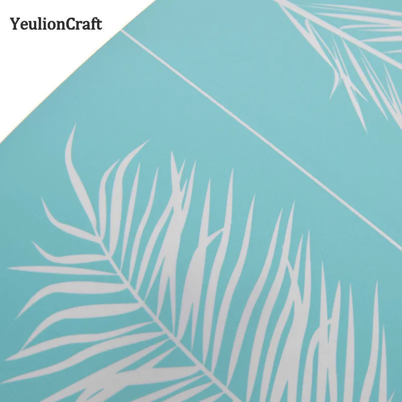 Трафареты Chzimade с принтом черепахи Листьев цветов растений трафареты для марок