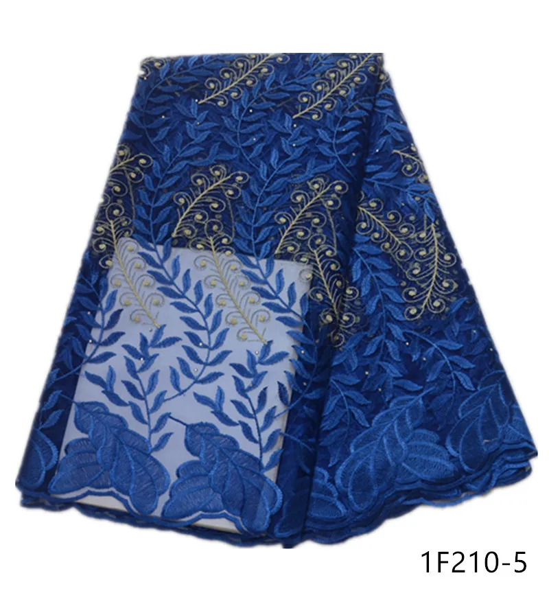 

Embroidered Nigerian Laces Fabric African Wedding Lace Fabric Bridal High Quality French Tulle Lace Fabric For Party 1F210