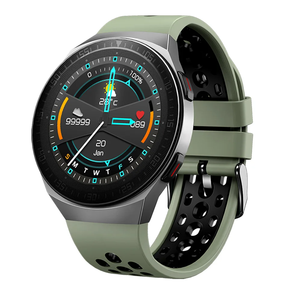 

1500 Songs 8G Memory Music Player Smart Watch BT Call Heart Rate Monitoring Waterproof Smartwatch 260mAh Strong Battery