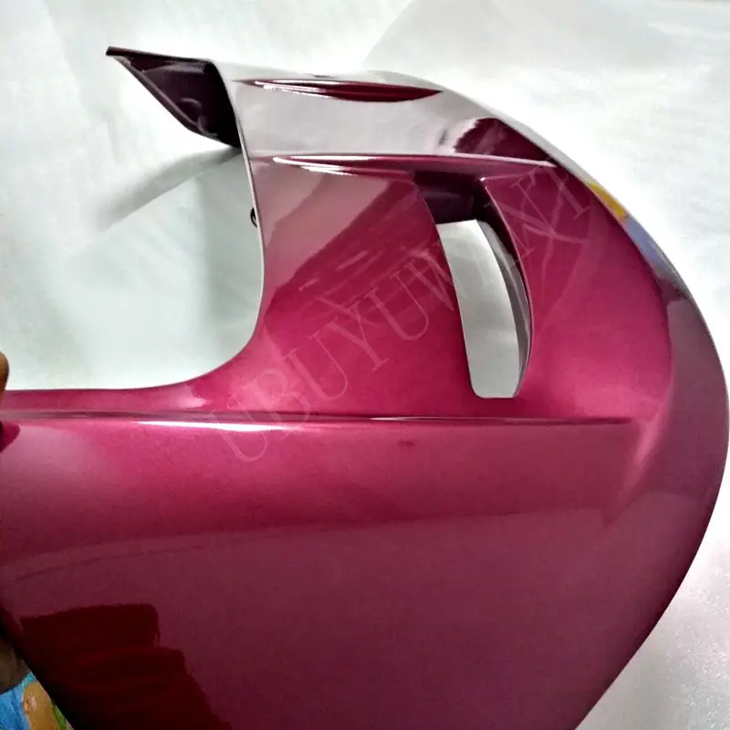 Спойлер для Ford Fiesta 2009 2010 2011 2012 2013 Высококачественный неблестящий праймер цвет ABS