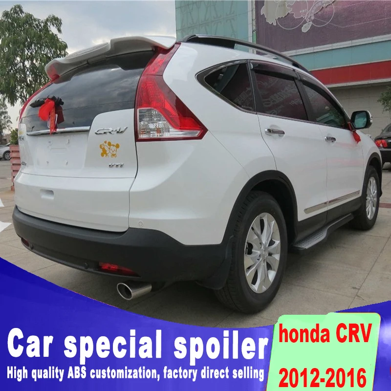 2012 2013 2014 2016 для Honda CRV металлический спойлер из АБС-пластика на крышу заднего