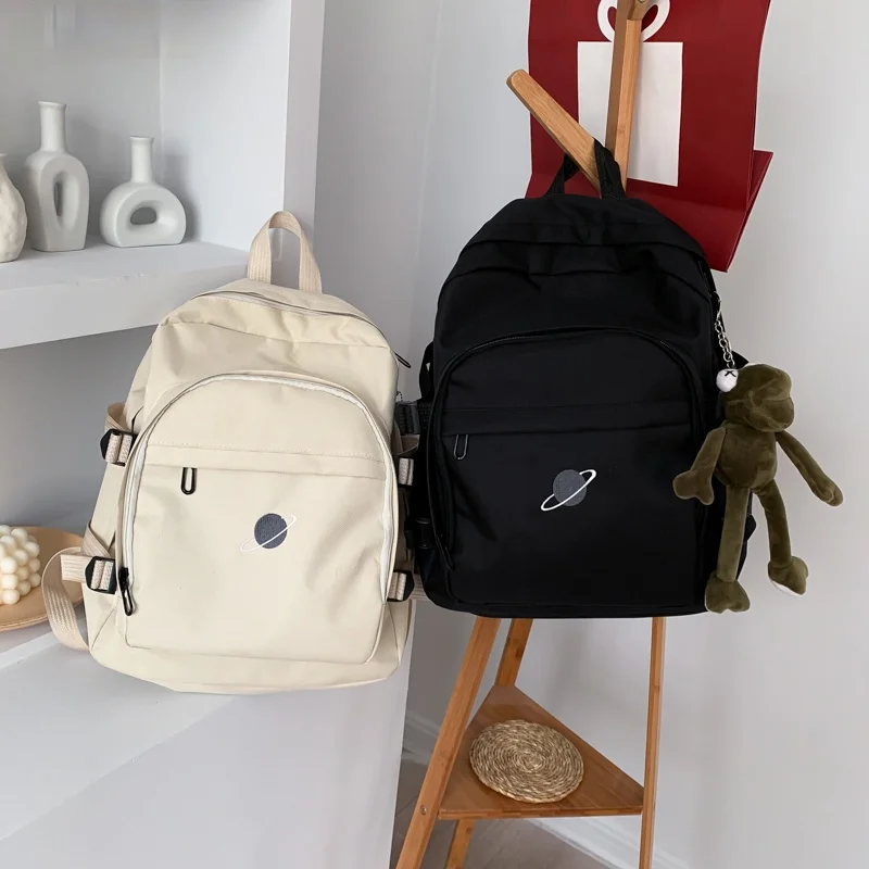 

Backpacks Women Oxford Solid Large Capacity Waterproof Leisure Students Travel Bags Ulzzang Fashion All-match Harajuku Trendy