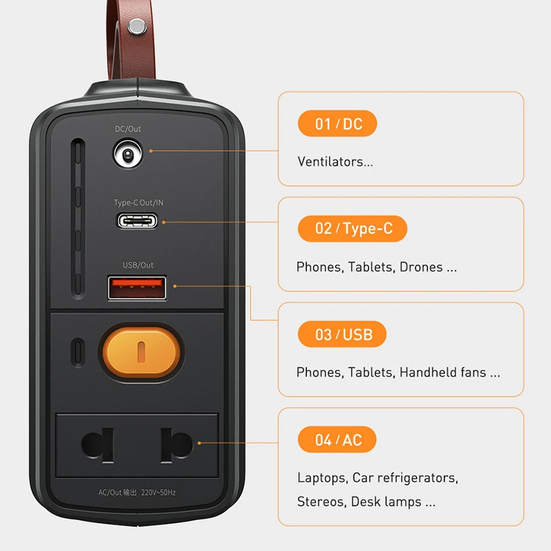 

BASEUS 16000mAh Car Jump Starter Booster Power Bank Battery 1600A 12V Auto Starting Device Emergency Battery with Car Charger