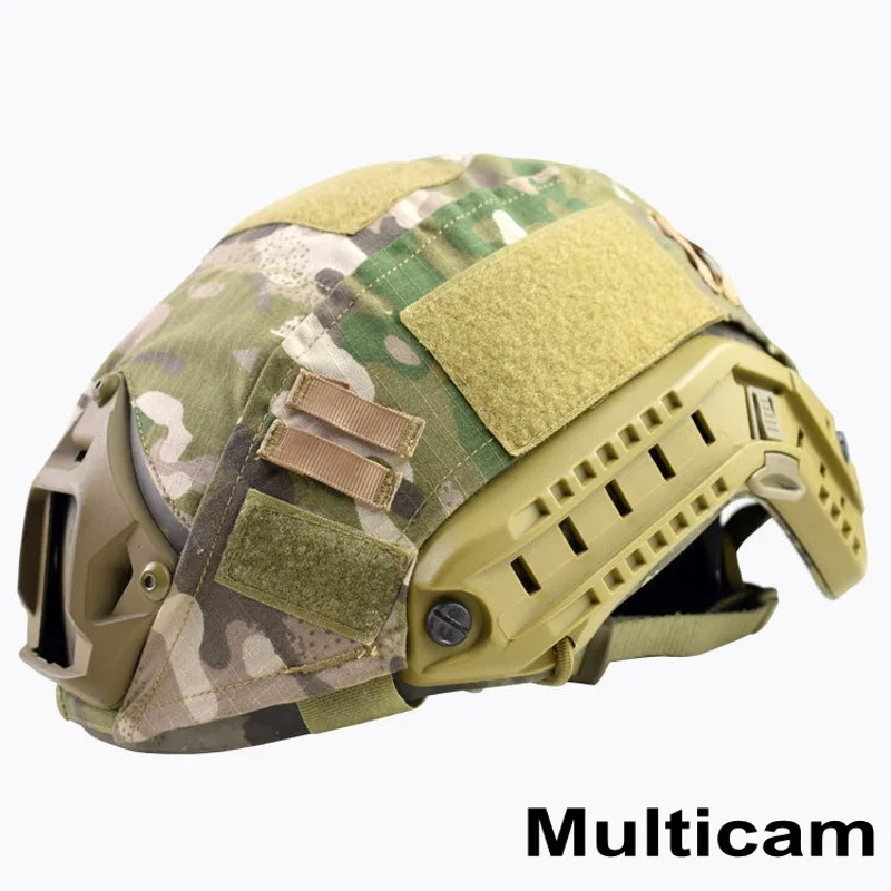 

Camo Tactical Helmet Cover Airsoft Fast Helmet Cloth Paintball Helmet Accessories Wargame Military Army Helmets Protective Gear