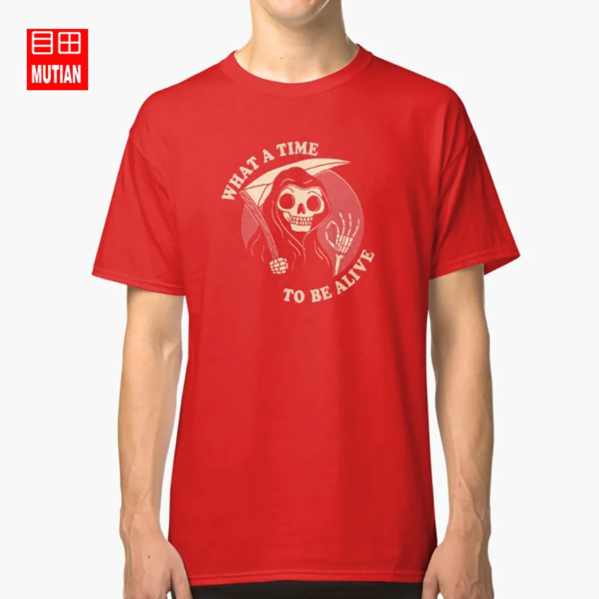 What A Time To Be Alive футболка смерти Грим жнец оккультный Ретро Винтаж Забавный юморный
