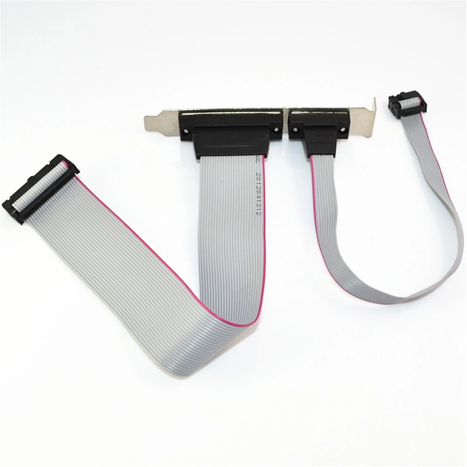 Для PCI Slot Header Серийный DB9 Pin COM с параллельным DB25 кабель LPT кронштейном для