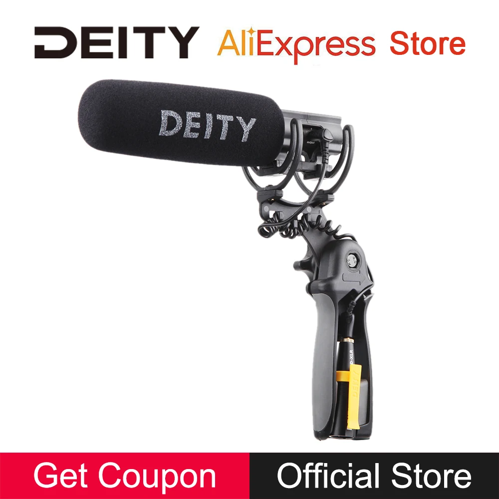 Deity V-Mic D3 Pro Микрофон супер-кардиоидный + 20 дБ фильтр с низким коэффициентом